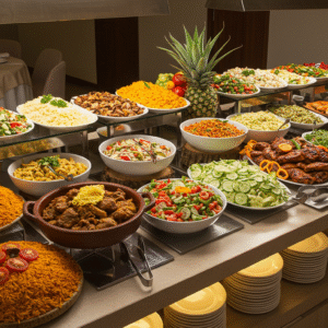 بوفيه غداء/عشاء اقتصادي